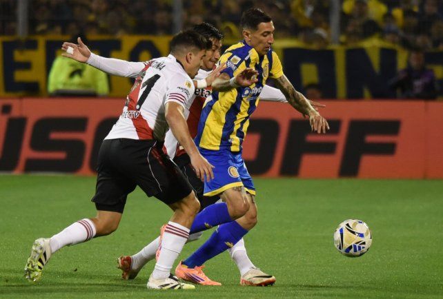 El as de espadas que tiene Central. Di María buscará romper la defensa millonaria.