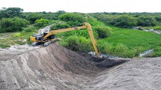 La Provincia actúa frente a las obras clandestinas de canalizaciones en el contexto de la emergencia hídrica