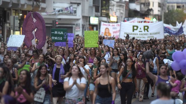 Las mejores imágenes del 8M en Rosario