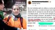 la cara de la intolerancia: la mujer que agredio a manifestantes justifico su accionar