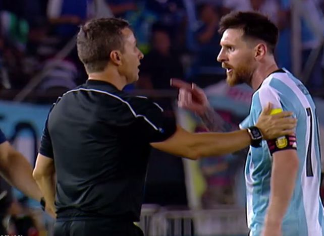 Messi fue suspendido por cuatro partidos y no jugará hasta la última fecha de las eliminatorias