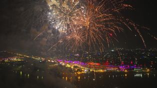 Fuegos artificiales. El Concejo de Rosario aprobó una modificación a la ordenanza para permitir fuegos luminosos sin ruido.