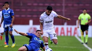 Lanús le dio un fuerte cachetazo a Rafaela
