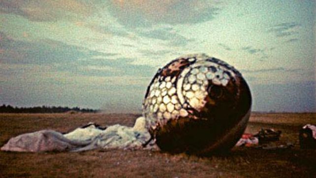 Cápsula en la que aterrizó Gagarin - Archivo