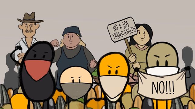 Una imagen de la producción&nbsp;Semillas en Resistencia.&nbsp;
