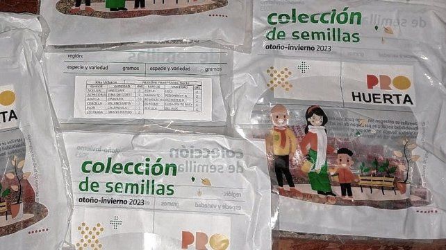 ProHuerta: comenzó la entrega de semillas