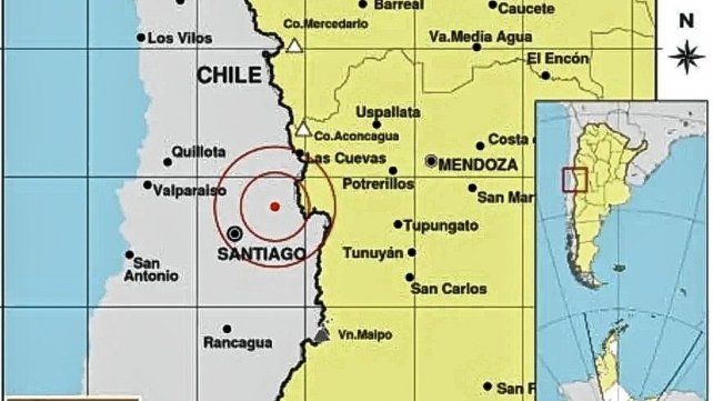 El sismo en Chile