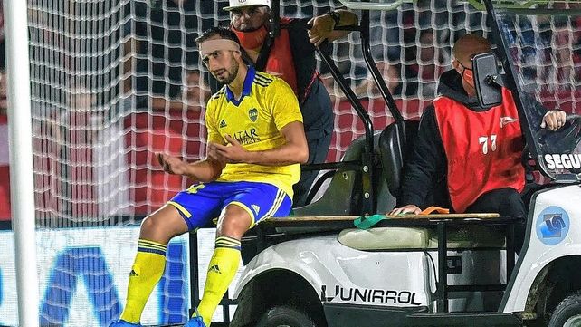 Izquierdoz quedó fuera del Superclásico en Boca Izquierdoz quedó fuera del Superclásico en Boca