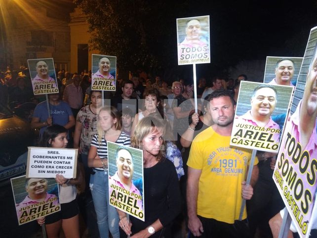 Marcha por el asesinato de Ariel Castelló: Queremos hablar con las autoridades