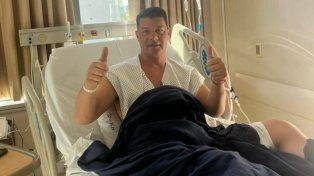 Battaglia dio detalles de su operación: Lo que me hicieron es parecido a lo de Batistuta