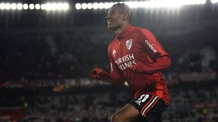 Nicolás De la Cruz será titular el miércoles en River.