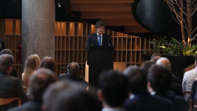 El presidente Javier Milei disertó ante dirigentes empresariales