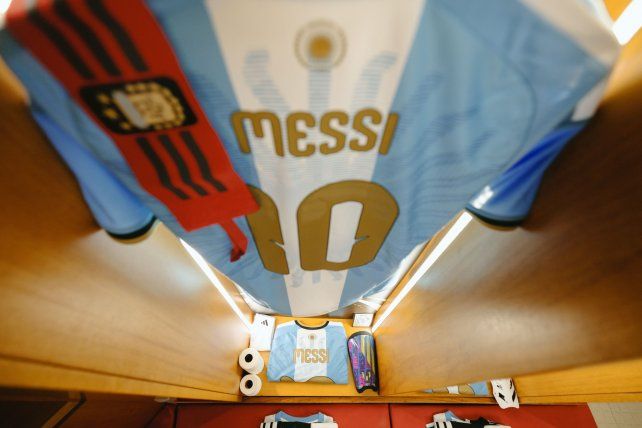 La última casaca de Messi con la Selección Argentina.