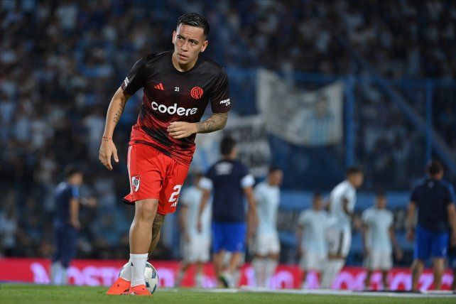 Barco titular en River.