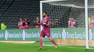 Jorge Broun tuvo un gran semestre, pero una recta final de la Copa de la Liga increíble. Uno de los pilares del título.