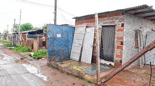 El crimen ocurrió en Vicente Medina al 6800, al borde de una zona de quintas en el sudoeste rosarino.