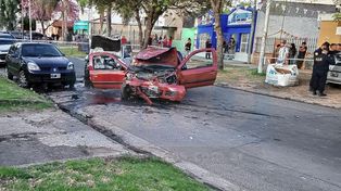 Choque fatal: auto conducido por el menor habría ido a 92 km