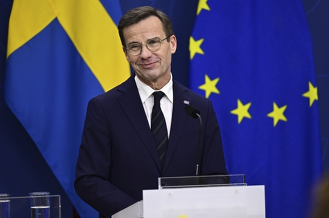 &nbsp;El primer ministro de Suecia