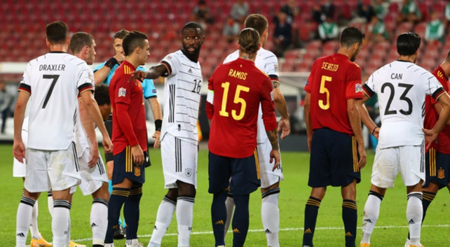 España y Alemania, con duros choques por la Liga de Naciones
