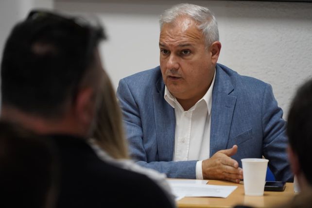 El diputado nacional Pablo Farías se reunió con empresarios pyme de Villa Constitución
