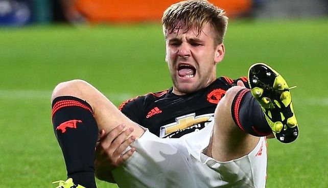 La escalofriante lesión de Luke Shaw