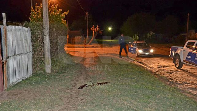 El lugar en donde ocurrió el homicidio. El lugar en donde ocurrió el homicidio.