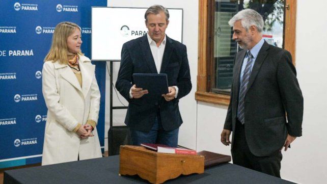El intendente de Paraná
