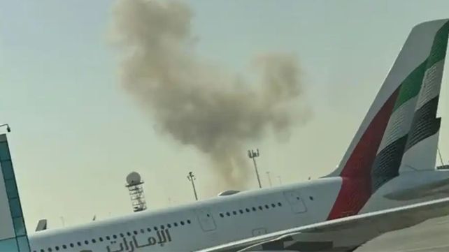 Drones lanzados contra el Aeropuerto de Dubái dejó cuatro heridos