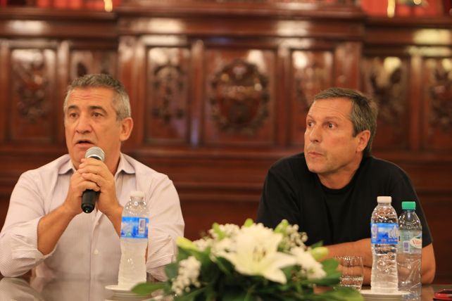 Urribarri presentó a Cerdá.&nbsp; Foto&nbsp;UNO&nbsp;Diego Arias.&nbsp;