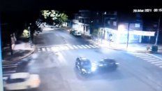 El momento del choque que derivó en una tragedia. (Foto: captura de video) El momento del choque que derivó en una tragedia. (Foto: captura de video)