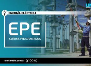 Cortes programados por EPE para este lunes
