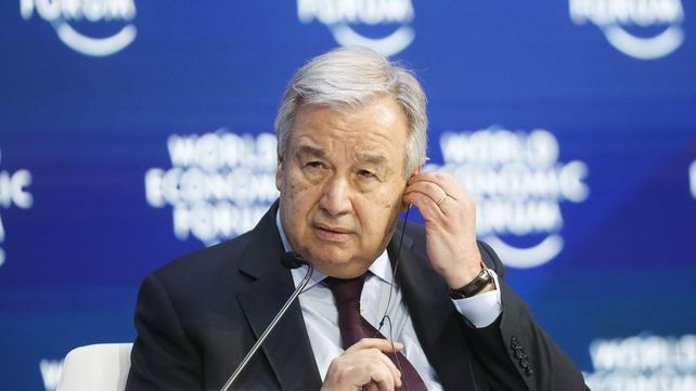 El secretario general de la ONU