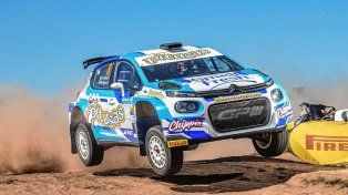 Leandro Bonnín volverá a competir en el Rally Argentino. Este viernes giró en General Madariaga.