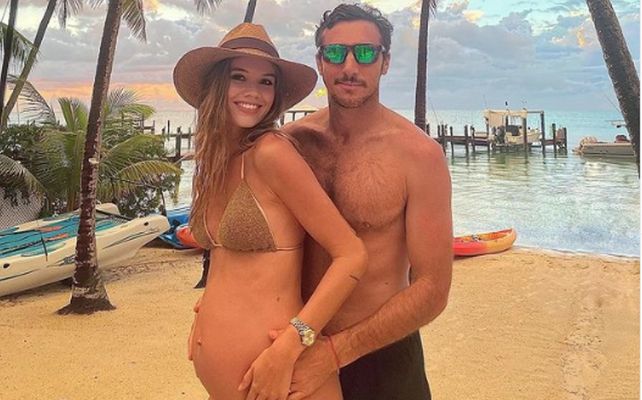 De vacaciones. “No podemos esperar más a nuestro bebé”. escribió Diana en Instagram.