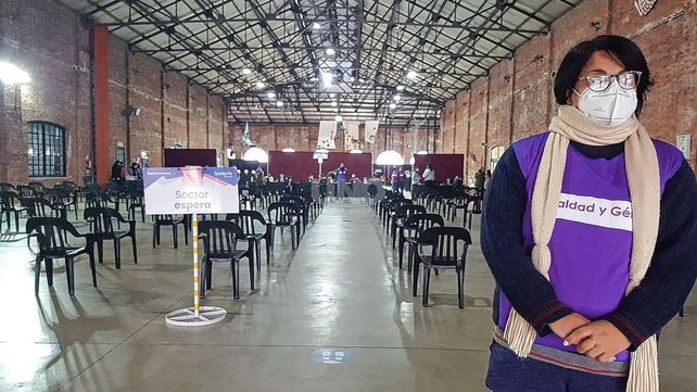 La Redonda abrió sus puertas como vacunatorio