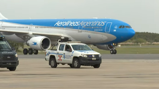 Coronavirus: aterrizó el avión de Aerolíneas Argentinas con 500 mil dosis de la vacuna Sputnik V