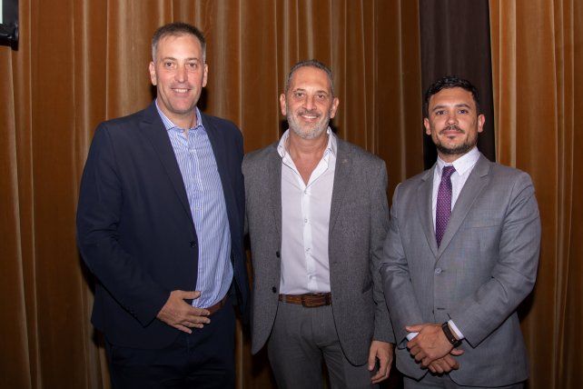 Manuel Beltrán, Ari Milsztejn y Juan Manuel Fascia