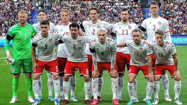Dinamarca anuncia una lista de 21 jugadores para el Mundial