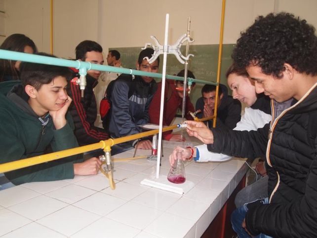 Los chicos trabajaron como profesionales.&nbsp;
