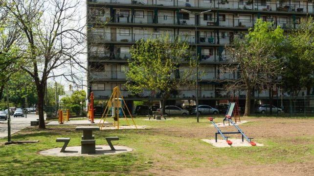 La Plaza Empleados de Comercio fue remodelada en 2018