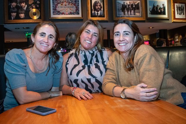 Cecilia Oficialdegui, Celina Monte Fiore y Marina Rios Villalonga