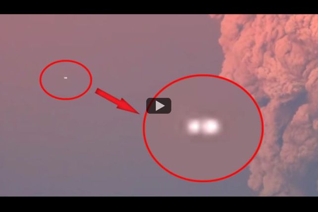 Graban un supuesto OVNI en la erupción del volcán Calbuco