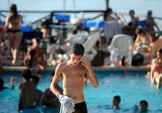 Cuidados. Se debe evitar la actividad física en las horas en que se registran las temperaturas más altas. UNO de Santa Fe/Mauricio Centurión