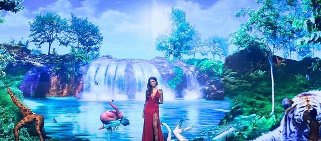 Candelaria Tinelli en el inicio de ShowMatch 2016.