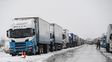 Mendoza: tres mil camiones varados por la nieve esperan que reabran el paso a Chile