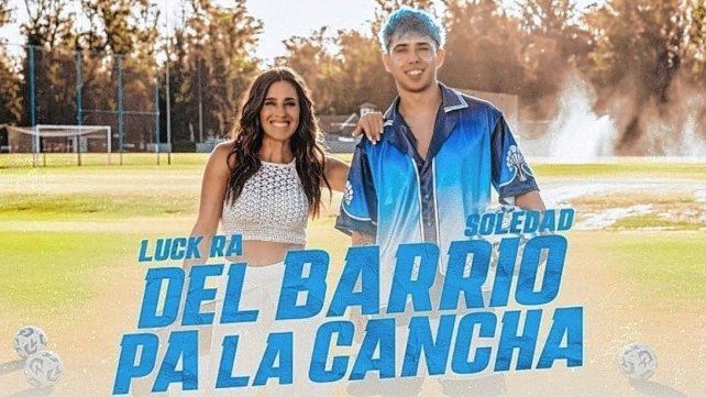 Luck Ra y Soledad Pastorutti son los intérpretes de la canción oficial de la Liga Profesional.