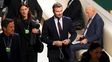 David Beckham, en el centro, asiste al Foro Económico Mundial en Davos, Suiza, el martes 20 de enero de 2026. (Sean Kilpatrick/The Canadian Press vía AP) David Beckham, en el centro, asiste al Foro Económico Mundial en Davos, Suiza, el martes 20 de enero de 2026. (Sean Kilpatrick/The Canadian Press vía AP)