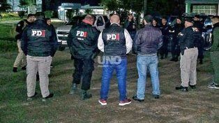Barrio Scarafía. Los peritajes criminalísticos fueron realizados por los&nbsp; agentes del área Científica de la Policía de Investigaciones PDI.&nbsp;