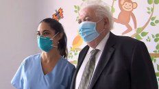 El ministro este martes en una visita a un hospital bonaerense. El ministro este martes en una visita a un hospital bonaerense.