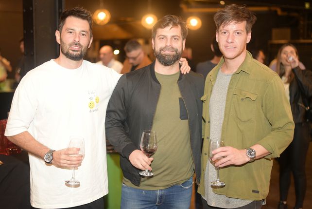 Pablo Socca, Juan Alzugaray y Guillermo Castro